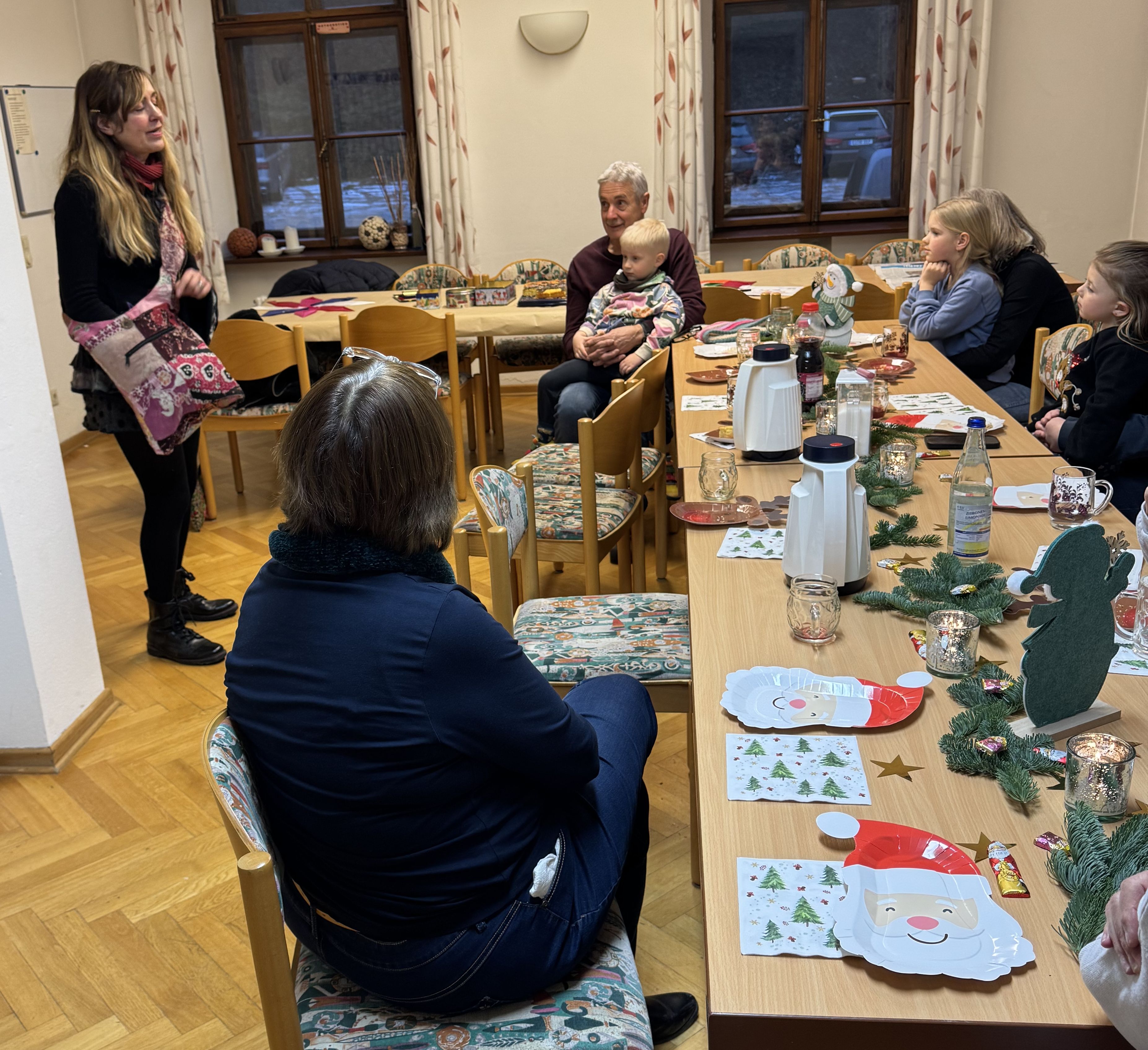 Die Naturkids bei der Arbeit.