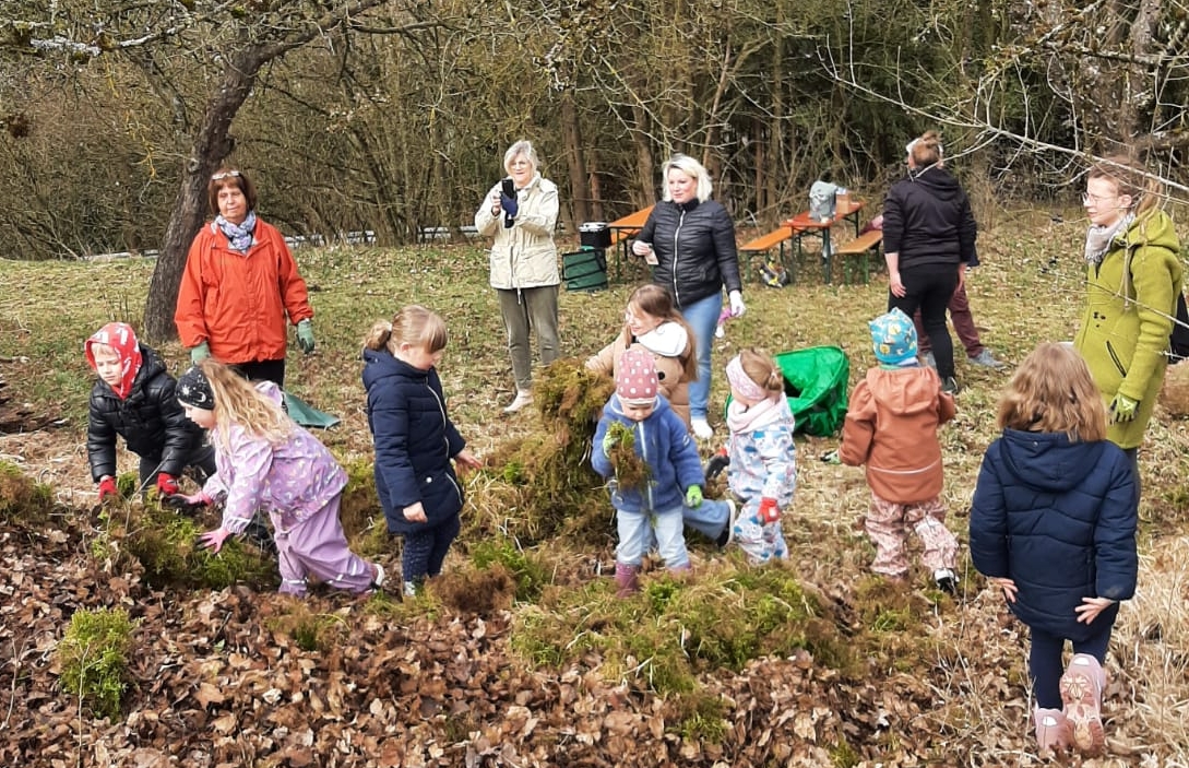 Die Kids bei der Arbeit!